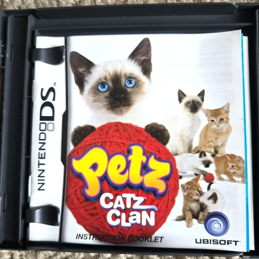 Petz Catz Clan Nintendo DS 3DS (CIB w/Manual) Tested